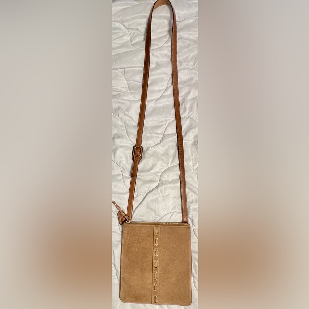 Coach Suede Crossbody Bag